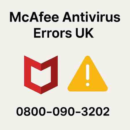 McAfee Antivirus Errors | 0800-090-3202