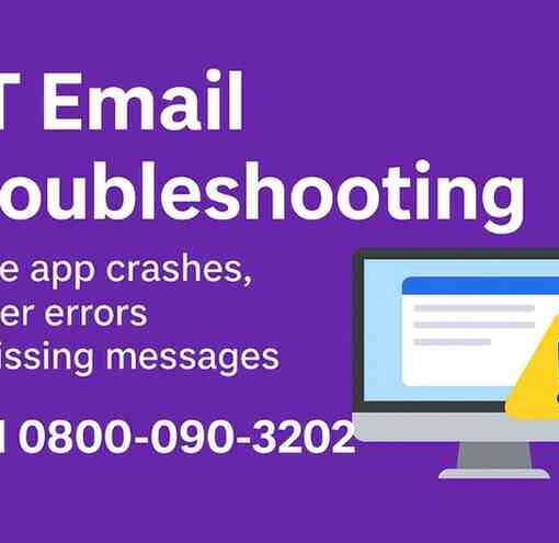 BT Email troubleshooting | 0800-090-3202