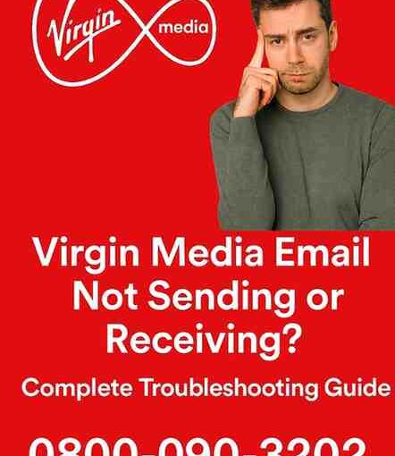 Virgin Media email not sending | 0800-090-3202