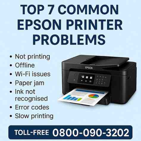 Epson printer problems | 0800-090-3202