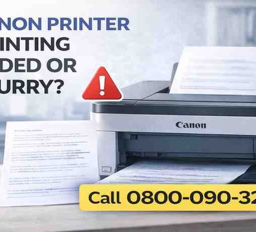 canon printer printing faded or blurry | 0800-090-3202
