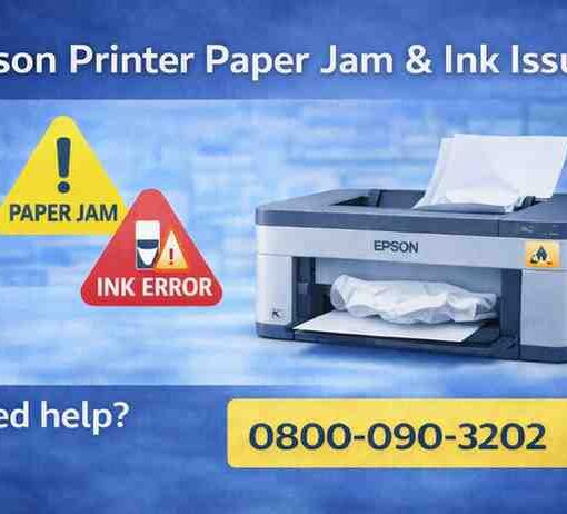 epson printer paper jam and ink cartridge problems | 0800-090-3202
