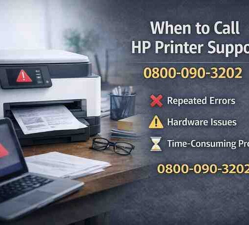 when to call HP printer support | 0800-090-3202
